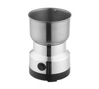 220V Electric Coffee Grinder 150W Stainless Steel Blade Quick 10-Second Crush Transparent Lid Low Noise Grinds Beans Nuts Spices UK Plug