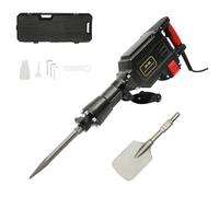 220V Electric Demolition Jack Hammer, 1700w Jack Hammer, Garden Tree Digger mit Scraping Chisel and Point Chisel