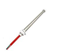 220V Electric Heating Element 500W Smokeless Heating Rod High Temperature Ceramic Cartridge Heater For BBQ Furnace Stove (Color : Length200mm, Size : 220V 500W)