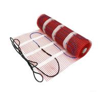 220V Electric Radiant Floor Heating Mat with End-to-End Grounding and Digital Thermostat Integration (50cm*2m)