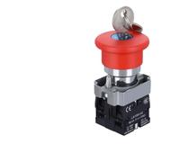 220V Emergency Stop Power Button Switch - Rotate Locking XB2-BS542, BS442, BS642, BS142,1pcs(XB2-BS145)