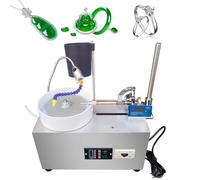 220V Gem Faceting and Polishing Machine, Adjustable Speed 0-3000RPM with Digital Display for Jewelry Making and Stone Polishing