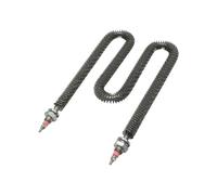 220V Heating Element W Type Stainless Steel Electric Finned Tubular Heater 1500W/2000W/2000W W Shape 304 Stainless Steel(2000W 450L M18)