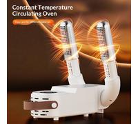 220V Portable Electric Shoe Dryer Foldable Boot Slipper Sneaker Drying Machine Quick Dry for Home Travel Outdoor white color