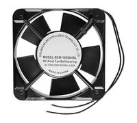 220V Small Axial Fan with Metal Frame Effective Airflow for Electrical Engineering Applications (BEM-150X50HBL 220V)