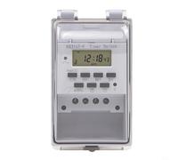 220V Smart Timer, Automatic Timer Switch Household Appliances Switch with LCD Display for Controlling Street Lights, Neon Lights