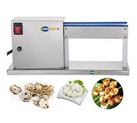 220V Stainless Steel 50KG/H Commercial Quail Egg Sheller Electric Quail Egg Peeler Machine 18W Semi-Automatic Quail Egg Peeling Machine, Processing Peeling Tool for Boiled Quail Egg