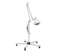 220v Stand Infrared Therapy Lamp with Dimmable Heating, The Length of The Light Stand 45cm, for Use at Home Or in A Professional Setting, E27 275w, White