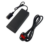 220V to 12V Adapter 15A 180W - UK 3-Pin Plug AC to DC Car Power Converter, Cigarette Lighter Socket for Vehicle Refrigerator, Tire Inflator, Automotive Vacuum & Road Trip/Home Use