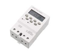 220VAC 25A Programmable Digital Time Switch Automatic 24 ON OFF Times Multifunctional Electronic Timer Din Rail MT66