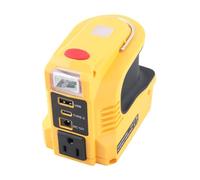 220W Portable Inverter Converter Li Battery Power Adapter for Outdoor Camping Emergency Backup ABS Material 125x80x110mm