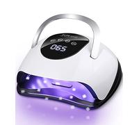 220W UV LED Nail Lamp, LED UV Lamps for Gel Nails with 4 Timers, Professional Nail Dryer for Gel Polish, Fast Dry Gel Light Nail Dryer