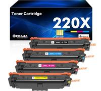 220X 220A Toner With Chip for HP 220X Toner Set MFP 4302dw 4302fdw 4 Pack
