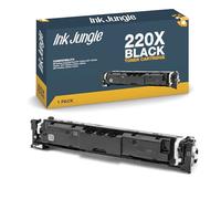 220X Toner Cartridge Multipack With Chip Compatible With HP Colour LaserJet Pro MFP 4302dw 4302fdn 4302fdw 4202dw 4202dn 4303dw 4303fdn 4303fdw Printers Replaces HP 220A or 220X (220X Black, 1)