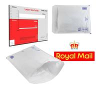 220x265mm White PADDED BUBBLE Envelopes for Royal Mail Postage Posting Mailers