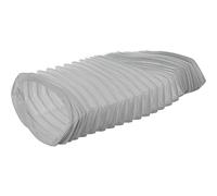 220x55mm / 1m PVC Flexible Ducting - Ventilation Rectangular Duct Hose for Tumble Dryer, Cooker Hood, Extractor Fan, Air Conditioner