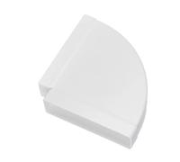 220x55mm Duct Connector - 90° Horizontal Elbow Bend - Rectangular Flat PVC Ducting