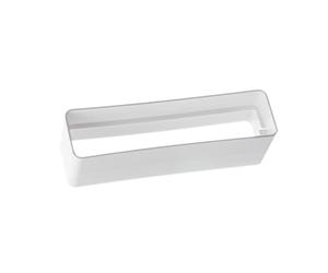 220x55mm Duct Connector - Straight Joint - Rectangular Flat PVC Ducting