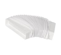220x55mm Flexible Duct with Connectors - Rectangular Flat PVC Ducting