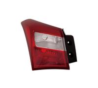 221-1966L-UE Tail Light Assembly Left Depo Red White Fits Hyundai I30 By Depo