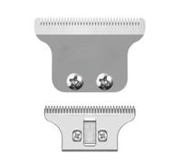 2215 Replacement T Wide Blades,Compatible for Wahl,5 Star DetaiSteel Zero-Gap Trimmer Blade,Silver Replace