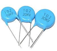 222 6KV Capacitor 2200PF 6KV 10KV 15KV 20KV 25KV 30KV 40KV 50kv 10PCS(222 15KV)