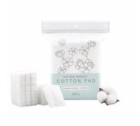 222-Pack 100% Pure Cotton Makeup Remover Pads | Soft, Hypoallergenic & Lint-Free Facial Rectangle for Sensitive Skin | Reusable, Double-Sided with Reinforced Edges | Makeup Skincare(222 Count)