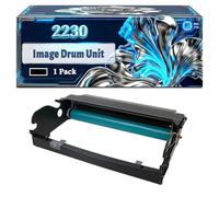 2230 Image Drum Unit Compatible for Dell 2230 2230d 2230dn 2330d 2330dn 2350d Printers, With Chip Large Capacity 30000 Pages (1 Pack Black)