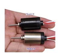 2233 22mm*33mm electronic starter DC 6V 13800RPM High Speed Carbon Brush Nail electronic starter Front Ball Bearing DIY Hobby Toy Model EKFBQBGW(Model B)