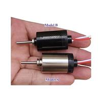 2233 22mm*33mm electronic starter DC 6V 13800RPM High Speed Carbon Brush Nail electronic starter Front Ball Bearing DIY Hobby Toy Model RUAJOGYNVM(Model B)