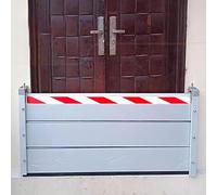 223cm Long Door Flood Protection Board - Reusable Flood Protection Barriers Street - Industrial Heavy Duty Flood Defence Dams with Threshold Kit for Garage/Front Foor/Gate/Basement(223 * 60cm)
