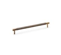 224mm Antique Brass Knurled Cupboard Handle Cabinet Door Drawer Pull Wardrobe Furniture