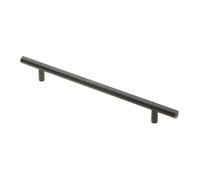 (224mm Hole Centre) T Bar Reling Pull Handle Cabinet furniture Antique Copper Kitchen DIY Steel