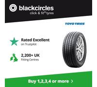 225 55 18 98H Mitsubishi - Toyo R37 - Tyre Only x1