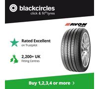 225 55 18 98V - Avon ZX7 - Tyre Only x1