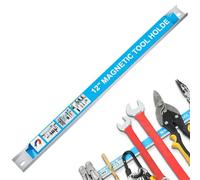 225-778G Magnetic Tool Holder, 24 Inch Magnetic Tool Bar, Heavy Duty Hardware, Magnetic Storage With Hanging Rail, Metal,