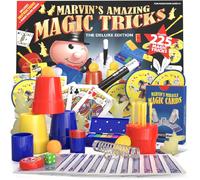 Marvin's Magic - Kids Magic Set - With Wand, Card Tricks and More - Kids Toys, Games, Family Games for Age 6, 7, 8, 9, 10+ - Box of 225 Magic Tricks