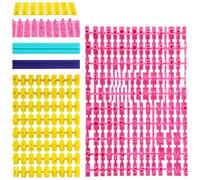 225 Pcs Cookie Stamps Set, Alphabet Number Symbols Cookie Cutters Set, Letter Stamps for Clay, Fondant Embosser Letter Stamp for DIY Cake Chocolate Baking Clay Biscuit