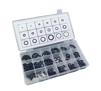 225 Pieces Washer Gasket Set O Rubber Rings Set for Vehicle Electrical Appliance