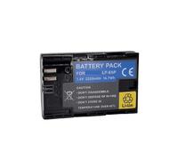2250mAh LP-E6P Camera Battery - Compatible With Canon R52 R5 Mark II R5 R6 II R7 5D 4/3 6D 90D 80 70D - Compatible With The LP-E6NH Charger Dock(1pcs Battery)