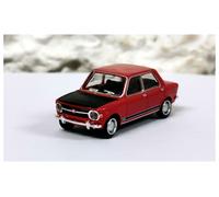 22531 Brekina Fiat 128 Car Produced in 1969 Red-Black Scale 1:87