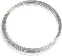 225Meter 304 Stainless Steel Spring Wire, 0.8mm Soft & Hard Straight Cord Line, Rustproof Metal for Handmade DIY Craft Projects