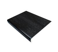 225mm Black Ash UPVC Window Board/Cill Cover 1.25m Long 9mm Thick Plastic Window Sill Capping
