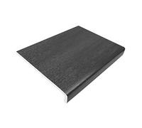 225mm Grey UPVC Window Board/Cill Cover 2.5m Long 9mm Thick Plastic Window Sill Capping