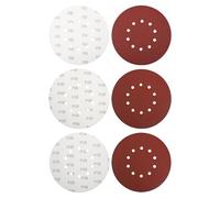 225mm Sanding Discs 60/100/150 Grit, 15Pcs 9 Inch 10 Holes Drywall Sandpaper Compatible with Long Neck & Giraffe Sanders for Wood, Metal