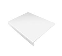 225mm White UPVC Window Board/Cill Cover 1.25m Long 9mm Thick Plastic Window Sill Capping