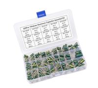 225PCS Aluminum Electrolytic Capacitor Set High Frequency Capacitor Simple to Use for Projects & Electronics Repair Educational Electronics