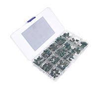 225Pcs Aluminum Electrolytic Capacitors Assorted Set 15Values 16V-50V 1uF-470uF NWPNLXEA
