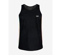 226ERS Flag Sleeveless Top Absolute Black Red - M