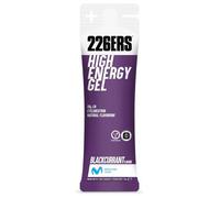 226ers High Blackcurrant Energy Gels Box 76g 6 Units One Size Purple
